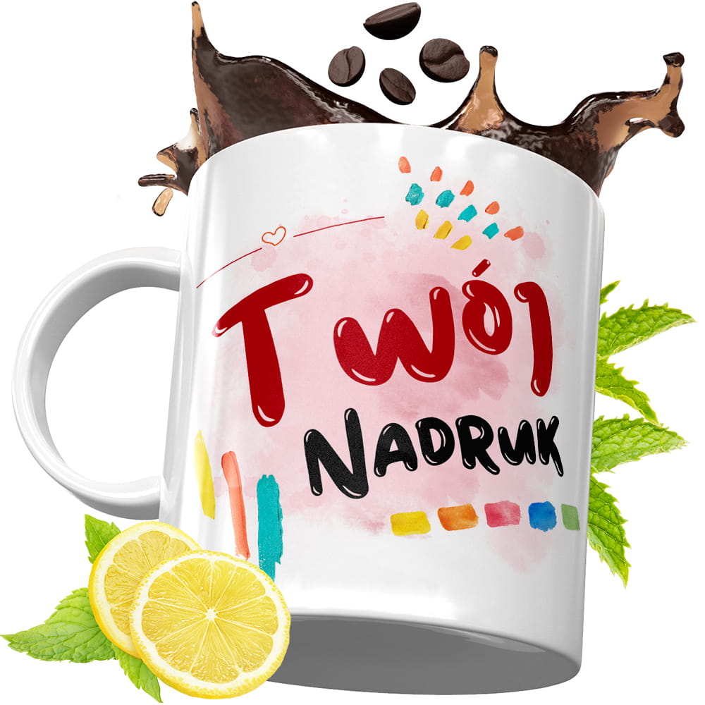Spersonalizowany kubek  z Twoim własnym nadrukiem, zdjęciem, logo!